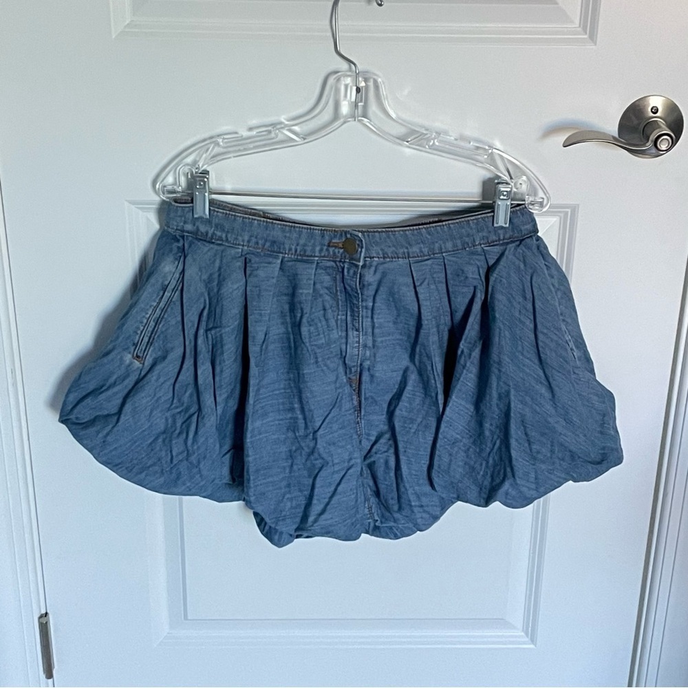 New! Atelier Victoria's Secret X Altuzarra Denim Bloomer Short 47489 - Picture 3 of 16